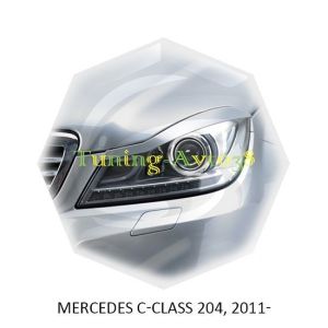 Реснички на фары Mercedes-Benz C-Class 204 2007-2014г