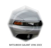 Реснички на фары Mitsubishi Galant 1996-2003г (блокфара)