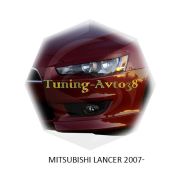 Реснички на фары Mitsubishi Lancer 2007г-