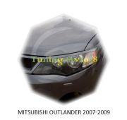 Реснички на фары Mitsubishi Outlander 2005-2009г