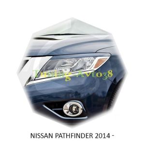 Реснички на фары Nissan Pathfinder 2014-