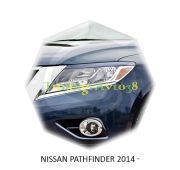 Реснички на фары Nissan Pathfinder 2014-