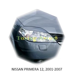 Реснички на фары Nissan Primera 12 2001-2007г