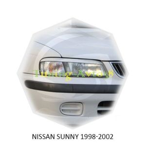 Реснички на фары Nissan Sunny  1998-2002г