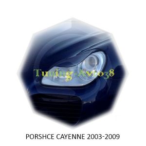 Реснички на фары Porsche Cayenne 2003-2009г