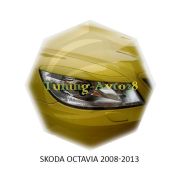 Реснички на фары Skoda Octavia 2008-2013г