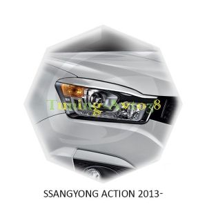Реснички на фары SsangYong Actyon 2013-