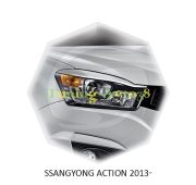 Реснички на фары SsangYong Actyon 2013-
