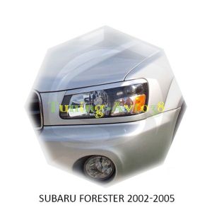 Реснички на фары Subaru Forester 2002-2005г