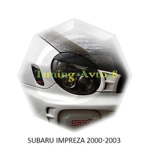 Реснички на фары Subaru Impreza 2000-2003г