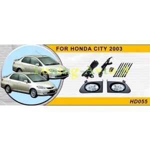 Фары противотуманные Honda Sity 2003- ( провода ,кнопка)