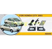 Фары противотуманные Honda Sity 2003- ( провода ,кнопка)