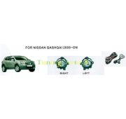 Фары противотуманные Nissan Qashqai 2008-2010 ( провода ,кнопка)
