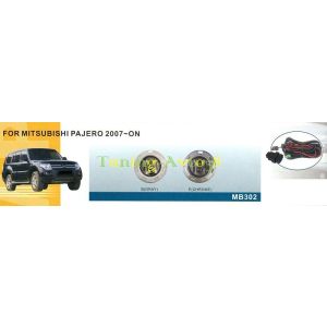 Фары противотуманные Mitsubishi Pajero 2007- ( провода ,кнопка )