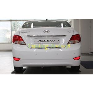 Хром накладка на крышку багажника Hyundai Accent 2011-2016