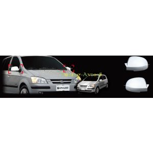 Хром накладки на зеркала Hyundai Click 2002-2005