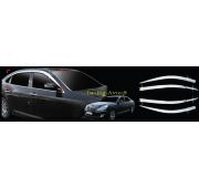 Дефлекторы окон ( ветровики ) хром Hyundai Equus 2009-2015