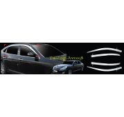 Дефлекторы окон ( ветровики ) хром Hyundai Equus 2009-2015