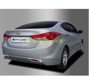 Хром накладки на туманки задние Hyundai Avante MD 2010-2012