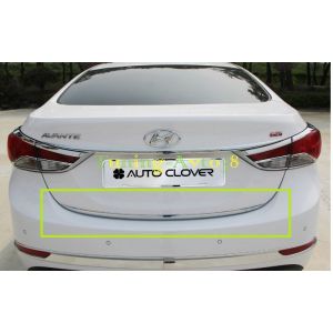 Хром окантовка на крышку багажника Hyundai Avante MD 2010-2014