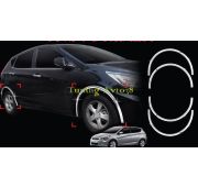 Хром накладки на колесные арки Hyundai Accent 2011-