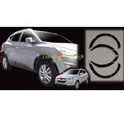 Хром накладки на колесные арки Hyundai Tucson 2009-2014 (  черный )