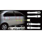 Хром накладки на ручки дверей Hyundai Verna 2009-