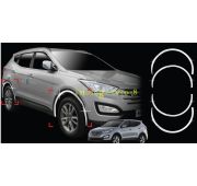 Хром накладки на колесные арки Hyundai Santa Fe 2015-