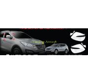 Хром накладки на зеркала Hyundai Santa Fe DM/Hyundai  IX45 2012-2014-