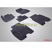 Коврики в салон полиуретан ( черные ) Honda Civic IX 5D 2012-