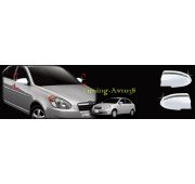 Хром накладки на зеркала Hyundai Verna 2005-2008