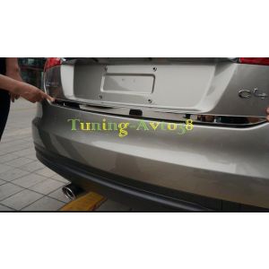 Хром окантовка на крышку багажника Hyundai i10 I 5d (2008-2013)