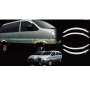 Хром накладки на колесные арки Hyundai Starex 1997-2006