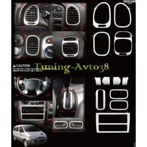 Хром накладки в салон ( пакет ) Hyundai Starex 1997-2003