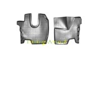 Коврики в салон полиуретан ( черные ) Mercedes-Benz Axor 3D (2006) (грузов)\ KamAZ 5490 3D (2013) (грузов)