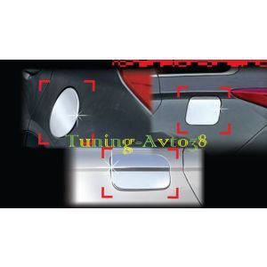 Хром накладка на лючок бензобака Hyundai i40 2011-