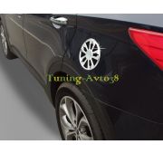 Хром накладка на лючок бензобака Hyundai Maxcruz 2013-2014