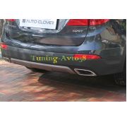 Хром накладки на туманки задние Hyundai Maxcruz 2013-2014