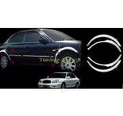 Хром накладки на колесные арки Hyundai Sonata 2001-2003