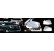 Хром накладки на зеркала Hyundai Santa Fe 2006-2011