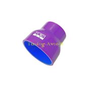 Патрубок силиконовый HKS фиолетовые d 57-76mm*76mm