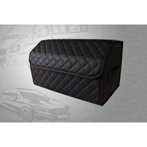 Саквояж ЭК 50*30*30 квадрат¶черный/красный/черный