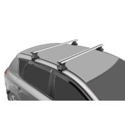 Багажник на гладкую крышу D-LUX 1 с аэро-трэвэл дугами Kia	Piсanto II	хэтчбек	2011-2017