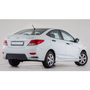 Бампер задний седан Hyundai Solaris 2010-2014