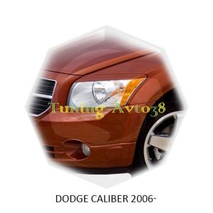 Реснички на фары Dodge Caliber  2006-2011