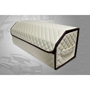 Саквояж ЭК 80*30*30 квадрат¶беж/беж/коричневый