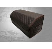 Саквояж ЭК 70*30*30 квадрат¶коричневый/коричневый/коричневый