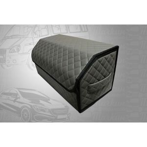 Саквояж ЭК 60*30*30 квадрат¶серый/серый/черный