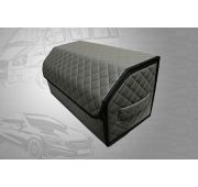 Саквояж ЭК 60*30*30 квадрат¶серый/серый/черный