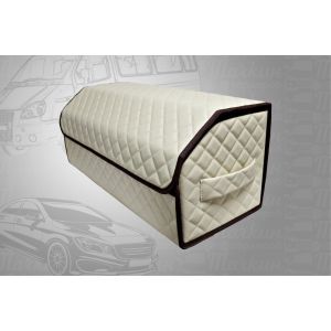 Саквояж ЭК 70*30*30 квадрат¶беж/беж/черный